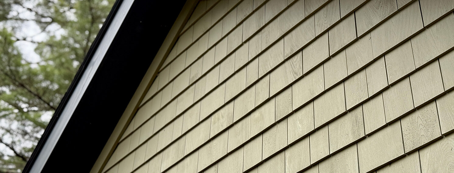Siding on Grand Haven Home