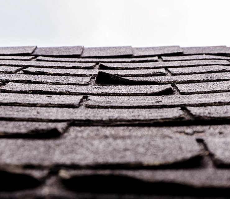 Aging shingles and roofing materials