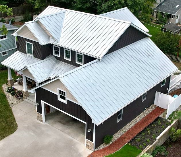 Roofing project by our roofing contractors