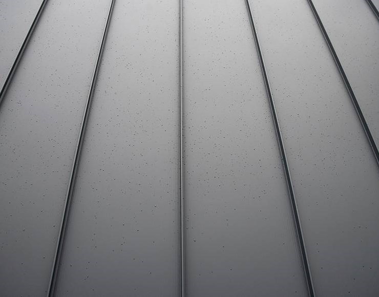 Standing seam metal roof panels