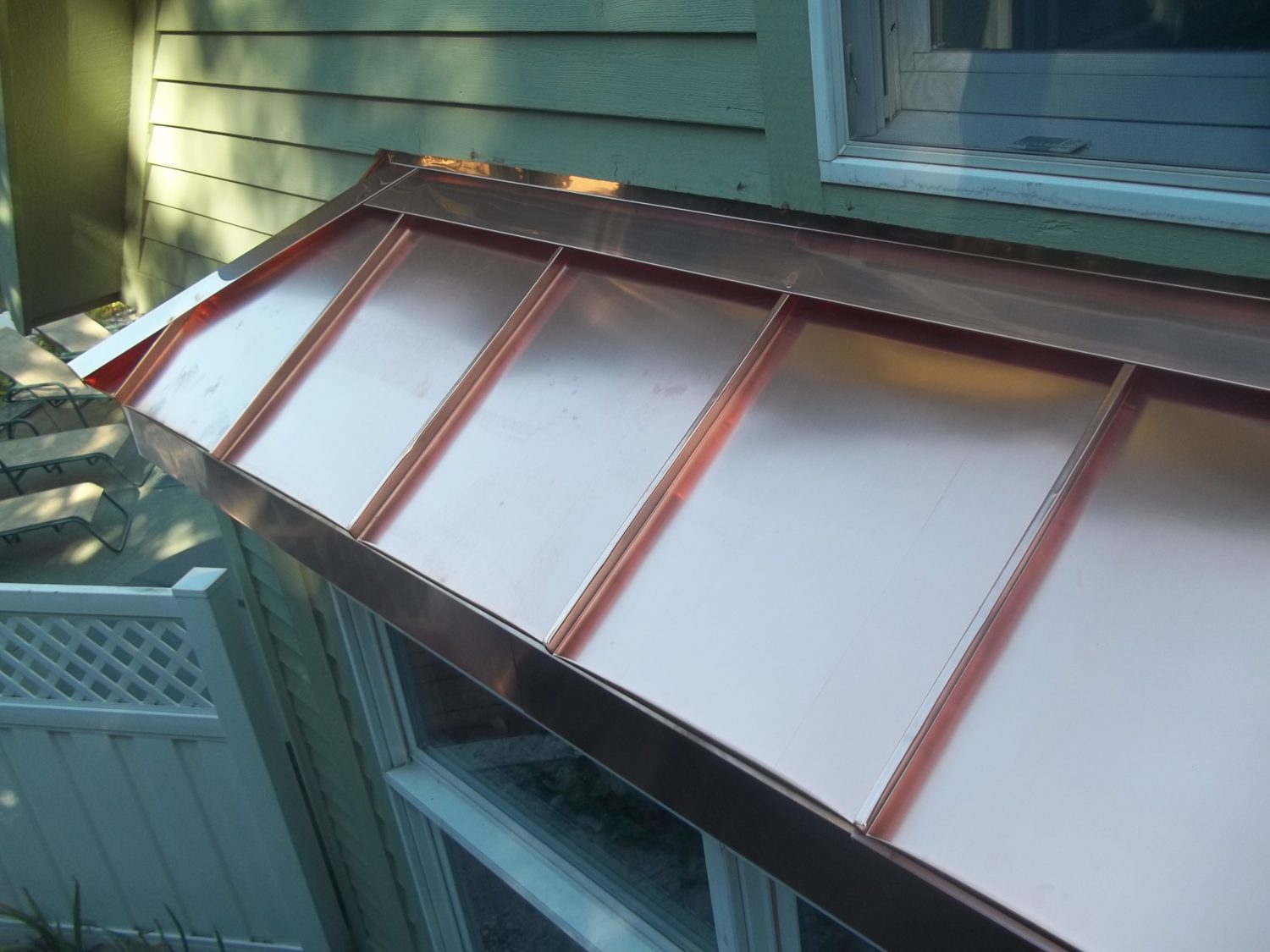 Copper Metal Roof